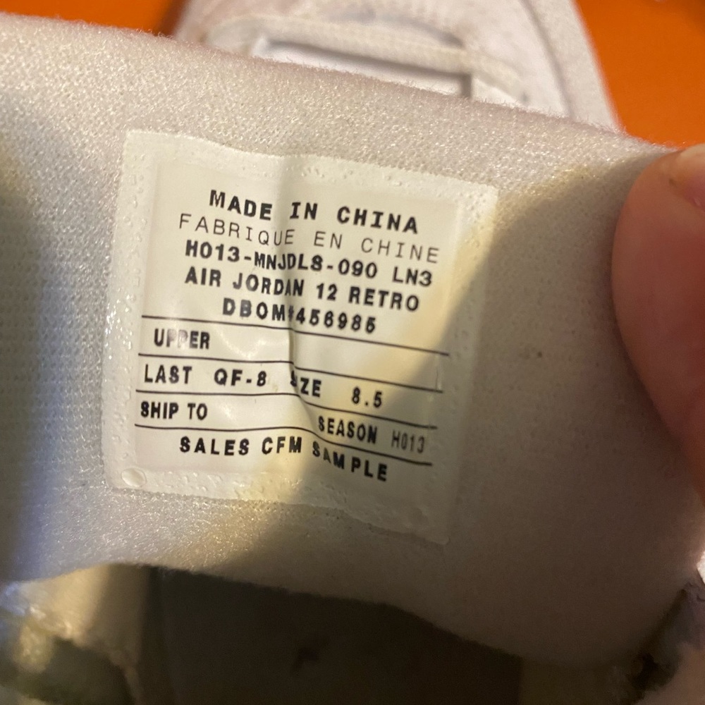 Men Jordan’s shoes used condition. Size 8.5